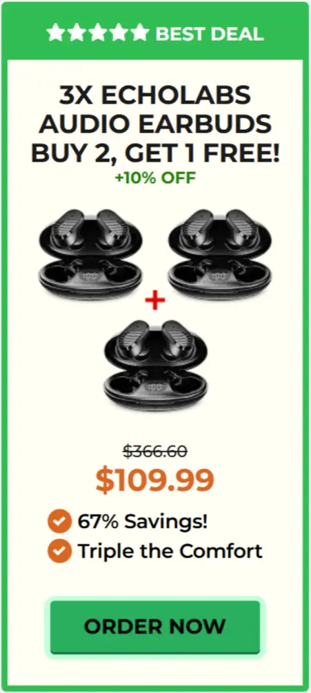 EchoLabs Audio Earbuds price 